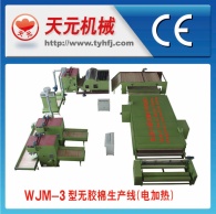 Línea 3-WJ tipo de producción de algodón de plástico (calefacción eléctrica circulación de aire caliente)